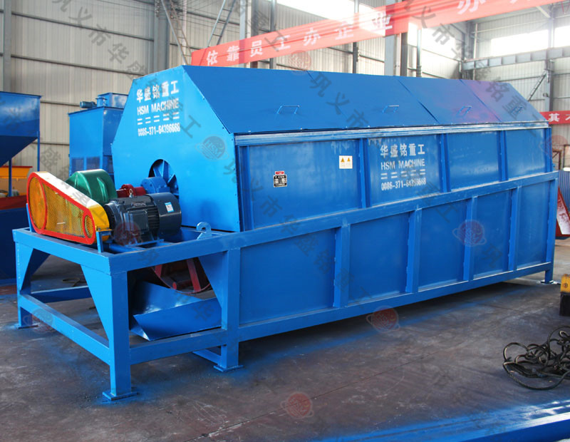 生活垃圾滾筒篩_大型滾筒篩_無軸滾筒篩沙機(jī)