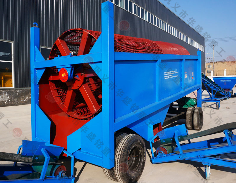 石料生產(chǎn)線中滾筒篩的作用和使用方法